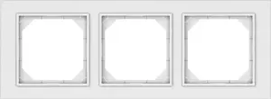 VILMA FIT LINE R03 Triple Frame, White Matte