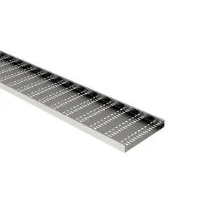 MEKA KRB-40-300 perforēta kabeļu rene, 40x300 mm, garums 3000 mm, cinkots tērauds