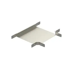 MEKA RT-40-100 T-Piece for Cable Tray, Pre-Galvanized Steel