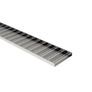 MEKA KRB-60-300 perforēta kabeļu rene, 60x300 mm, garums 3000 mm, PG pārklājums