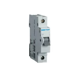 Hager MB106A Miniature Circuit Breaker 1P 6A B-Curve 6kA
