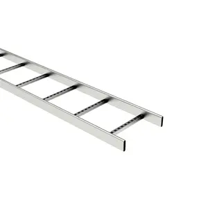 MEKA KS80-300 Cable Ladder, 300 mm Width, 6000 mm Length, Hot-Dip Galvanized