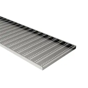 MEKA KRB-60-600 perforēta kabeļu rene, 60x600 mm, garums 3000 mm, cinkots tērauds