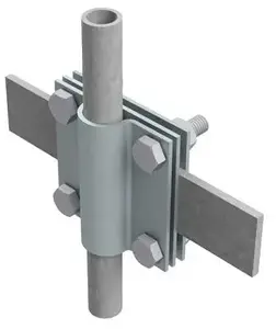 Ground rod connector AH Hardt D20 for wire and tape up to 40mm
