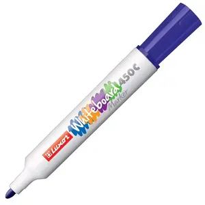 Luxor 450C Whiteboard Marker, 1-3 mm, Blue