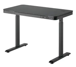 NENURODYTA_V UP BALDERII Adjustable Height Table, Black