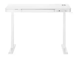 NENURODYTA_V UP BALDERII Adjustable Height Table, White