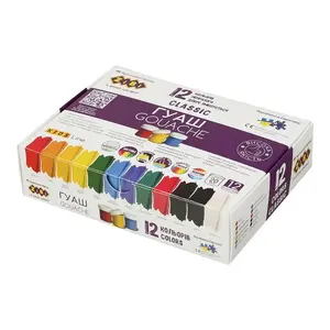 Zibi Classic Kids Paint Set, 12 pieces, 240 ml