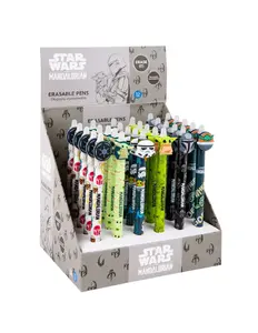 Disney Star Wars 15794PTR lodīšu pildspalva, zila tinte, 0.7 mm, 36 gab. komplekts