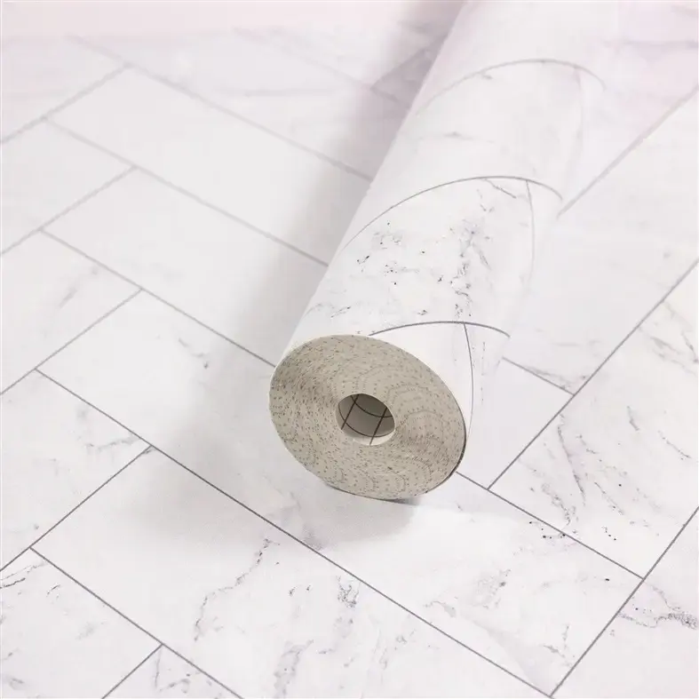 Pašlīmējošā plēve VENILIA AD DS MARBLE TILE 15m x 450mm Photo 2