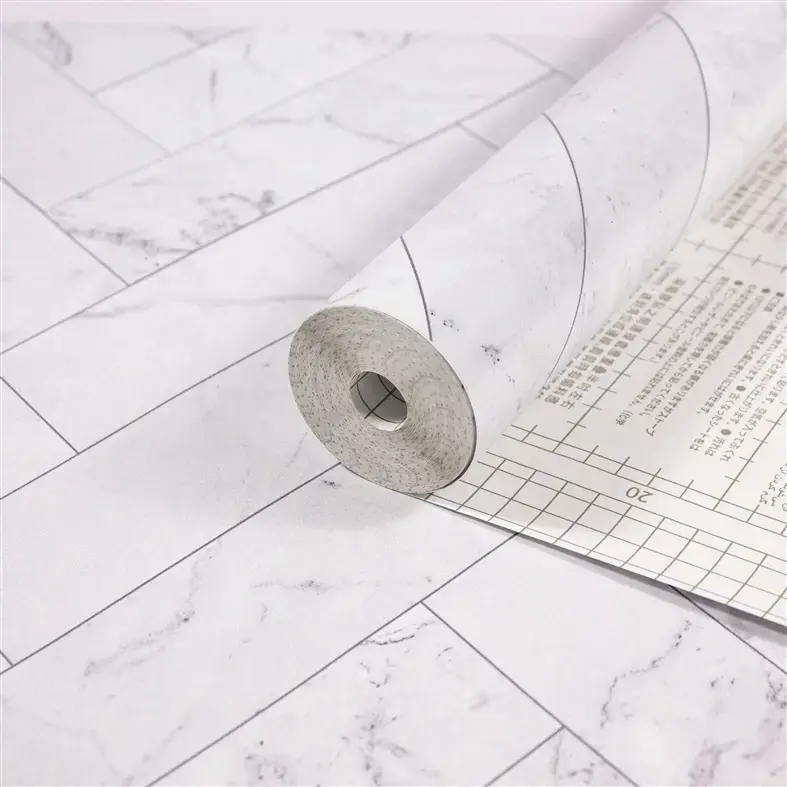 Pašlīmējošā plēve VENILIA AD DS MARBLE TILE 15m x 450mm Photo 3