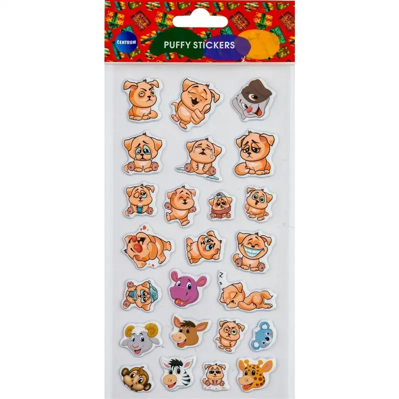 Centrum Puffy Decorative Stickers 23x30mm and 20x35mm Photo 2