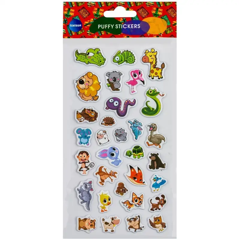 Centrum Puffy Decorative Stickers 23x30mm and 20x35mm Photo 3