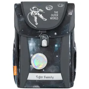 Skolas mugursoma TIGER_FAMILY TGJY-066A(1), melna