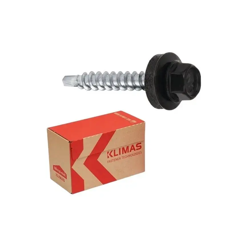 Klimas WFD Self-Tapping Screw 4.8x35mm RAL 9005 Photo 2
