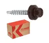 Klimas WFD Self-Tapping Screw 4.8x100 mm, RAL 8017 Photo 2