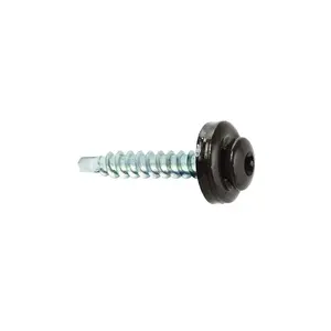 Klimas WDD Self-Tapping Screw, 4.8 mm x 35 mm, RAL 8019, 250 pcs