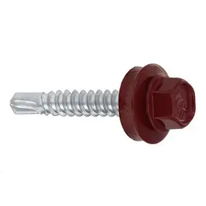 Klimas WF Self-Tapping Screw, RAL3005, 4.8 mm x 19 mm, 250 pcs