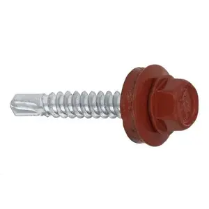 Klimas WF Self-Tapping Screw, RAL3009, 4.8 mm x 19 mm, 250 pcs
