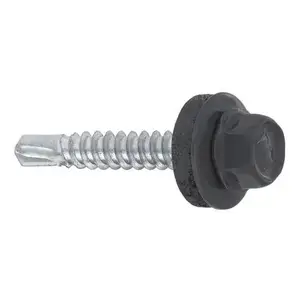 Klimas WF Self-Tapping Screw, 4.8 mm x 19 mm, RAL 7024, 250 pcs