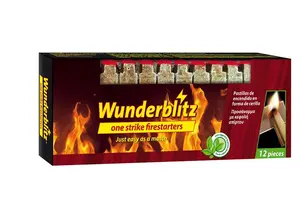 Разжигатель огня Wunderblitz с функцией розжига, 12 штук