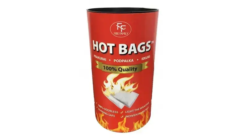 Разжигатель огня Wunderblitz White Firelighter Hot Bags 100 шт Photo 3