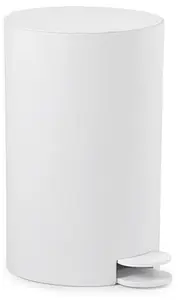 GEDY Sharon Pedal Bin 3 Liters Matt White