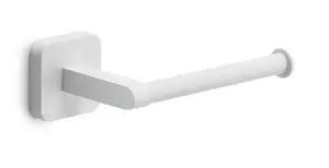 GEDY Tonga Toilet Paper Holder, 14.3 cm, Matt White