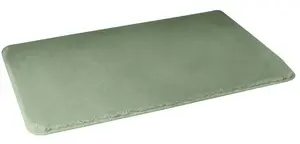 GEDY Fuzzy Bath Mat 50x80 cm Green