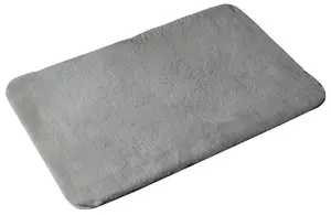 Gedy Fuzzy Bath Mat 50x80 cm Grey