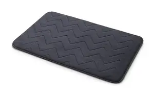 GEDY Mousse Bath Mat 50x80 cm Anthracite