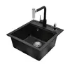HELIKA Tesa SQT100-601W-7783 Sink with Mixer Photo 3