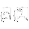 FERRO W100B-B Faucet Spout Photo 2