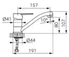 FERRO RENNTO BNT2A Washbasin Mixer Photo 2
