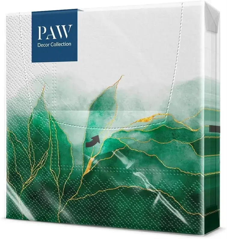 Paw salvetes 330 x 330 mm, 20 gab Photo 2