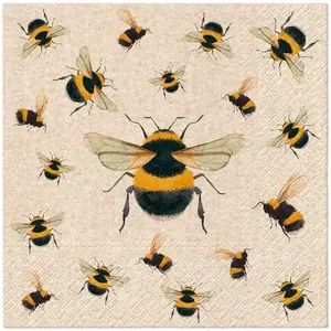 Paw Napkins, 330 x 330 mm, 20 pieces
