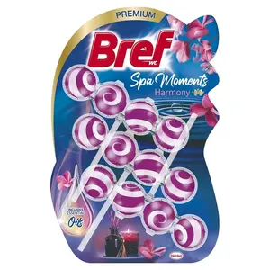 Bref Spa Moments Harmony Toilet Rim Block 3x50g