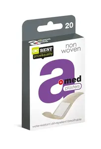 Amed Non-Woven Adhesive Plasters, 20 Units