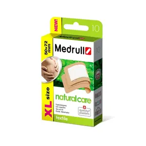 Medrull Natural Care Adhesive Plasters, 10 Units