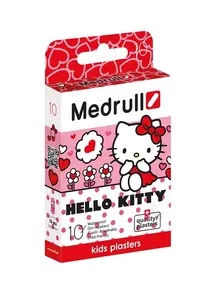 Medrull Hello Kitty Adhesive Plasters for Kids, 10 Pieces