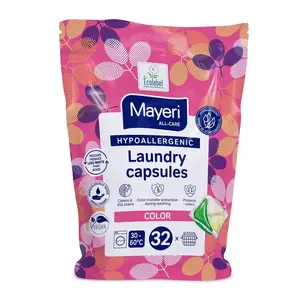Капсулы для стирки Mayeri Color, 32 штуки