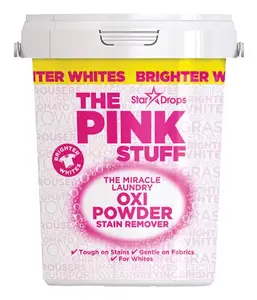 The Pink Stuff Oxi Powder Stain Remover for Whites 1kg