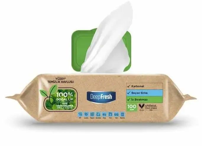 Влажные салфетки Deepfresh Bio 100 шт. Photo 2
