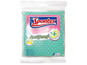 Кухонная салфетка Spontex Antifungi, желтая, 3 штуки