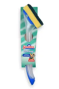 Spontex DishMop Dish Sponge with Handle, Blue