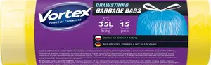 Atkritumu maisi Vortex, 35 litri, 15 gabali