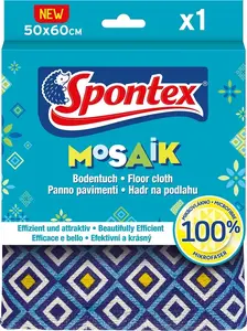 Салфетка для пола из микрофибры Spontex Mosaik 50x60 см
