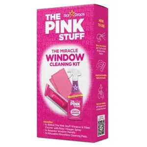 Logu tīrīšanas komplekts The Pink Stuff 850 ml