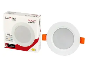 LED Line MOLLY Built-in LED Lamp, 5W, 4000K, White