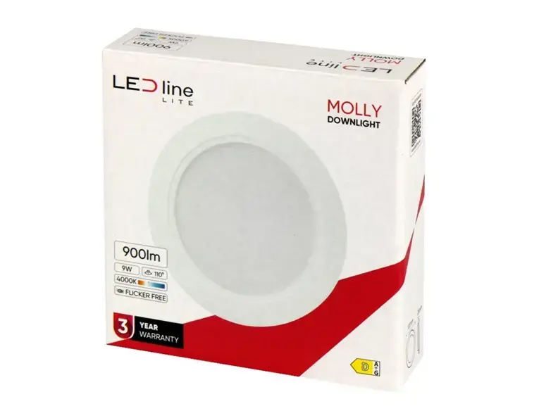 LED Line MOLLY Built-in LED Lamp 9W 4000K Photo 3